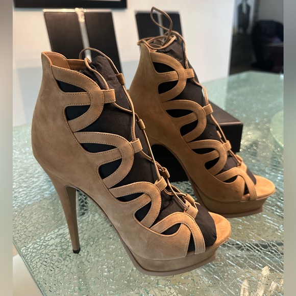 New YSL gladiator heel suede - Picture 3 of 8